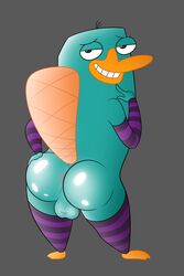 1boy 2:3 absurd_res disney girly hi_res male male_only mammal monotreme perry_the_platypus phineas_and_ferb platypus raymondfoxxx solo