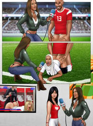 2018_fifa_world_cup anal ass bottomless buggery comic defeat defeated egypt extro femdom fernanda_colombo_uliana football fyodor_kudryashov humiliation locker_room painal pants_pulled_down penalty_game poland referee reporter russia sara_carbonero score soccer soccer_uniform sports strap-on uniform victory world_cup