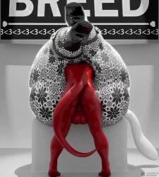 2boys 3d 3d_animation animated anthro anthro_male anthro_penetrated ass_bigger_than_head ass_grab big_ass big_butt breedable_hips breeding cat_boy cat_tail demon_boy demon_tail demoness faceless_male feline femboy femboy_focus gargantuan_ass gargantuan_butt jaeblo_(jaeblorocks) jaeblorocks male_anthro male_moaning original_character pants penetration_from_behind penetration_through_clothing plap plapping plapping_ass plapping_big_butt red_skin screen small_ass sound sound_effect tagme tagme_(character) video white_skin wobble_meat