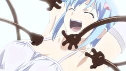 angel_female angel_girl angel_wings anime_scene anime_screencap armored_boots arms_up blue_hair exposed_panties eyes_closed gif laughing light-skinned_female multiple_arms nanael panties_pull queen's_blade revealing_clothes revealing_outfit sole_female tears thin_clothing tickle tickle_torture tickled tickling tickling_armpits tickling_ass tickling_butt tickling_neck ticklish