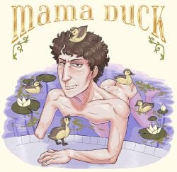 1boy amputated_arm amputation amputee annoyed arm_amputee butt butt_crack cute digital_drawing_(artwork) digital_media_(artwork) duck ducky_the_dullard english english_text green_eyes lily_(flower) lily_pad lilypad looking_up_at_viewer male male_only mr_shrink no_sex no_visible_genitalia nonsexual nonsexual_nudity oc original original_character pun reluctant scowl scowling_at_viewer serious serious_expression serious_face serious_look sitting_on_butt skinny skinny_dipping skinny_male solo solo_focus solo_male swimming swimming_pool visual_pun waterlily