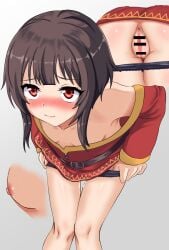 1girls 2d 2d_(artwork) 2d_artwork anime anime_character anus areola areolae ashamed bent_forward bent_over black_panties black_underwear blush_face blushing blushing_at_viewer blushing_female breasts breasts_apart brown-haired_female brown_hair camel_toe cameltoe cleft_of_venus collarbone digital digital_art digital_drawing digital_drawing_(artwork) digital_media digital_media_(artwork) drawing embarrassed embarrassed_expression embarrassed_female eyebrows_visible_through_hair fanart female female_focus female_only fingers flushed flushed_face flustered flustered_female kenja_panda knees kono_subarashii_sekai_ni_shukufuku_wo! konosuba leaning leaning_forward looking_at_viewer megumin nipples panties panties_down petite petite_body petite_breasts petite_female petite_girl petite_tits pink_areola pink_areolae pink_nipples plump_pussy plump_vulva portrait pussy_lips red-eyed_female red_eyes removing_panties removing_underwear short_hair shoulders small_areola small_areolae small_boobs small_breasts small_nipples small_tits solo standing studio_deen thigh_gap thighs tiny_breasts tiny_tits underwear underwear_down upper_body vulva vulva_line
