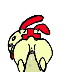 anthro cum cum_inside human_on_feral plusle pokemon pokemon_(species) pokemon_rse pokephilia sex