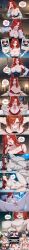 1boy 1girl afterimage ai_assisted ai_generated areola_slip black_corset blue_eyes breasts_squeezed_together cleavage clitoris crazy_smile crossed_arms cum cum_in_mouth cum_in_pussy deep_penetration deepthroat english_text facial fatest_squirrel fellatio flintlock freckles full-face_blush grabbing_another's_breast grin gun half-closed_eyes hand_on_own_hip head_back holding large_breasts large_penis league_of_legends licking_finger licking_lips looking_at_viewer looking_down miss_fortune moaning nude on_back open_mouth paizuri precum pussy reaching_towards_viewer red_bra saliva seductive_smile self_breast_sucking serious_expression shrugging spooning spreading_own_pussy straight_hair strap_slip strapless table tongue tongue_out vaginal veiny_penis wanted_poster