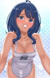 1girls 2d 2d_(artwork) 2d_artwork a-1_pictures ahoge anime anime_character apron apron_only asian asian_female asian_girl asian_woman average_breasts background bare_armpits bare_arms bare_chest bare_hands bare_hips bare_shoulders bare_skin bent_over blue-eyed_female blue-haired_female blue_background blue_eyes blue_hair blush_face blush_lines blushing blushing_at_viewer blushing_female blushing_lines breasts cleavage collarbone curvaceous curvaceous_body curvaceous_female curvaceous_figure curvaceous_hips curvaceous_teenager curvy curvy_body curvy_female curvy_figure curvy_hips curvy_teen digital digital_art digital_drawing digital_drawing_(artwork) digital_media digital_media_(artwork) dotted_background drawing exposed exposed_armpits exposed_arms exposed_chest exposed_hips exposed_shoulders exposed_skin fanart female female_focus female_only flushed flushed_face gradient_background half_naked half_nude head_tilt heroine hi_res high_res high_resolution high_school_student highres hip_dips hourglass_figure japanese japanese_female japanese_girl japanese_woman kenja_panda lean_figure leaning leaning_forward long_hair looking_at_viewer make_heroine_ga_oo_sugiru! medium_breasts multicolored_background naked naked_female naked_woman narrow_waist nipple_bulge nude nude_female nudity parted_lips partially_undressed pattern_background plain_background polka_dot_background portrait school_girl schoolgirl semi_nude shiny_breasts shiny_hair shiny_skin shoulders slender_body slender_waist slim_female slim_waist smile solo standing sweat sweat_on_body sweat_on_breasts sweat_on_face sweatdrop sweating sweaty sweaty_body sweaty_breasts sweaty_chest sweaty_face sweaty_female teen_girl teenage_female teenage_girl teenager thigh_gap thighs tilted_head two-tone_background upper_body white_apron white_background wide_hips yanami_anna young_female young_woman