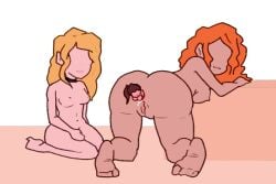 anal_vore angry_expression animated anus anus_juice ass_up blonde_hair blush booty breasts ceilingsocket clenched_anus collar dark_skin digital_media duo featureless_face feet_first female female_on_female female_pred female_prey giantess human human_on_human internal larger_female leaning_on_object lesbian lesbian_sex licking_anus looking_pleasured naked nudity panting pushing_in red_hair sitting_on_knees size_difference smaller_female sound sound_effects tagme unwilling_prey vagina video vore yuri