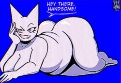 ! 1anthro 1girl 1girls ass ass_focus ass_up breast_press breasts bubble_ass bubble_butt butt butt_focus chubby chubby_anthro chubby_belly chubby_female demon demon_girl english_text fat_ass fat_butt fat_female femtanyl half-closed_eyes hand_on_face huge_ass huge_butt looking_at_viewer massive_ass massive_butt naked naked_female oil oiled oiled_ass oiled_butt oiled_skin oily oily_body oily_skin ribznsfw sharp_teeth smile smiling smiling_at_viewer teeth text thick thick_ass thick_butt thick_hips thick_legs thick_thighs token_(femtanyl) white_body white_skin