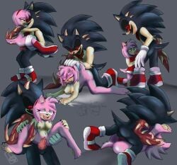 1boy1girl amy_rose bigger_male blowjob doggy_style furry furry_only hedgehog knot knotted_penis kolossos mating_press monster monster_on_female pawpads paws size_difference smaller_female sonic.exe_(series) sonic_(series) sonic_the_hedgehog_(series) stand_and_carry_position straight vaginal_penetration vaginal_sex