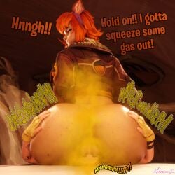 2girls bare_ass big_ass big_butt dominant dominant_female domination facefart facefarting facesitting fart fart_cloud fart_fetish fart_in_mouth fart_on_face fart_torture farting farting_in_face farting_in_mouth farting_on_face fat_ass fat_butt female female/female female_only half-dressed huge_ass huge_butt humiliated humiliating humiliation lawryess marvel mouthfarting oc orange_hair original_character scared_face sitting_on_face sitting_on_person squirrel_girl_(marvel) struggling submissive submissive_female suffocating suffocation torture