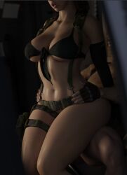 1girls 3d athletic athletic_female big_breasts breasts brown_hair bust busty chest curvaceous curvy curvy_female curvy_figure female female_focus fit fit_female hips hourglass_figure huge_breasts human kojima_productions konami large_breasts legs light-skinned_female light_skin mature mature_female metal_gear metal_gear_solid metal_gear_solid_v quiet_(metal_gear) slim_waist smitty34 thick thick_ass thick_hips thick_legs thick_thighs thighs top_heavy voluptuous voluptuous_female waist wide_hips