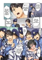 anime anime_style experiment hentai imayama_masaki kangoku_zemi_kanshu_ni_zettai_fukujuu_o_shiirarete manga police prison prison_guard prison_guard_uniform prison_uniform prison_warden prisoner shibota_sayaka social_experiment toyose_yoshihiro waifu wakamatsu