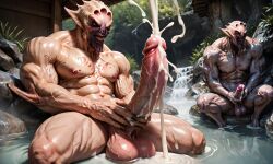 2boys abs ai_generated alien balls bara big_ass big_balls big_muscles big_nipples big_pecs big_penis booster_rex brown_body cum cum_drip cum_on_body cum_on_penis cumshot daddy dilf duo ejaculation erect_nipples erection gay huge_balls huge_cock huge_muscles humanoid hunk male male_only mass_effect muscular muscular_humanoid muscular_male navel nipples nude orgasm pecs penis ugly ugly_male vorcha