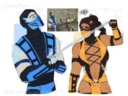 1boy 1boy1girl angry assassin cryomancer damax female kunai male midway midway_games mortal_kombat mortal_kombat_(2011) muscle muscle_girl muscle_tone muscular muscular_female muscular_male netherrealm_studios ninja ninja_girl ninja_mask picture_reference rule_63 scorpion_(mortal_kombat) skimpy skimpy_clothes spectre spirit_of_vengeance sub-zero warner_bros._games warner_brothers white_eyes