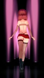 1girls 3d 9:16 animated ass ass_shake belted_skirt black_belt black_stockings black_thong blacked blacked_clothing boots checkered_skirt choker female_only from_behind high_leg_thong high_thong hip_sway kksallyear koikatsu light-skinned_female long_sleeve_gloves looping_animation love_live! love_live!_school_idol_project microskirt nishikino_maki no_sound petite petite_body petite_female plaid_skirt pleated_skirt red_hair red_plaid red_plaid_skirt red_skirt ring school_skirt short_hair shorter_than_30_seconds skirt solo tagme tartan_skirt thong thong_straps thongstraps transparent_clothing transparent_stockings transparent_top tubetop vertical_video video walk_cycle walking walking_away whale_tail young young_female young_woman