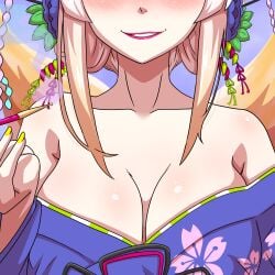 yorna mishigure from re:zero kara hajimeru isekai seikatsu by wacum