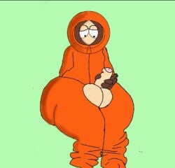 ass ass_bigger_than_head big_ass big_balls erection huge_ass kenny_mccormick masturbation south_park testicles thick_thighs