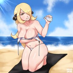 cynthia (pokemon) from pokemon by wingedwasabi