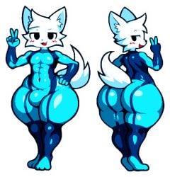 bodysuit bottom_heavy boykisser boykisser_(meme) bulge bulge_through_clothing deadsector femboy metroid multiple_angles nintendo peace_sign self_upload silly_cat_(mauzymice) slightly_muscular zero_suit zero_suit_samus_(cosplay)