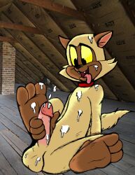 3_toes 4_fingers anthro arm_support attic balls bent_legs black_eyes black_nose bodily_fluids brown_body brown_ears brown_fur bunnicula_(series) cheek_tuft chester_(bunnicula) circumcised collar collar_only colored cum cum_covered cum_drip cum_on_balls cum_on_body cum_on_face cum_on_penis cumshot digital_drawing_(artwork) digital_media_(artwork) djonskin domestic_cat dripping dripping_penis ears_outwards ejaculation erection facial_markings facial_tuft fangs feet feet_up felid feline felis fingers foot_fetish foot_focus foot_on_penis foot_play fur genital_fluids genitals gloves_(marking) head_markings humanoid_feet humanoid_genitalia humanoid_penis knees_bent leg_markings looking_pleasured male mammal markings mask_(marking) masturbation messy mixed_media multicolored_body multicolored_fur nude open_mouth paws penis photo_background photography_(artwork) pink_penis pinup pivoted_ears plantigrade pose raised_tail red_collar shaded siamese sitting small_fangs smile socks_(marking) soles solo solo_male tail tan_balls tan_body tan_fur teeth toes tongue tongue_hanging_out tongue_out toonpimp tuft two_tone_body two_tone_fur yellow_sclera