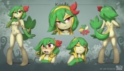 anthro furry kemono original_character pokémon_(species) pokemon pokemon_(species) reference_sheet rilex_lenov snivy tagme