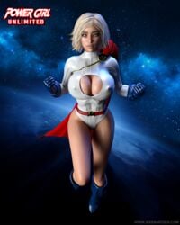 1girls 3d 3d_(artwork) alien alien_girl big_breasts bimbo blonde_hair blue_eyes breasts bursting_breasts busty cleavage cleavage_cutout costume curvaceous curves curvy curvy_body curvy_female curvy_figure curvy_hips dc dc_comics female female_only hero heroine hips hourglass_figure huge_breasts kara_zor-el karen_starr kryptonian large_breasts legs lower_body outfit power_girl power_girl_unlimited prizm1616 short_hair solo superhero superheroine superman_(series) thick_legs thick_thighs thighs uncensored upper_body vixenart3d voluptuous