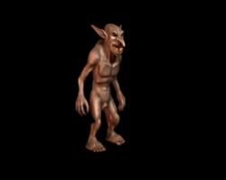 1boy 3d animated cgi demonic3d erection gif goblin goblin_male male male_only penis solo