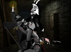 dark domination donkey femdom furry goat horse nun religious_clothing religious_symbols sacrilegious setmann123