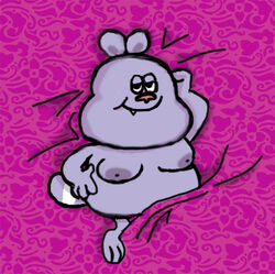 anthro bear cartoon_network cat chowder chowder_(character) chowder_(series) cub furry hybrid male male_only moobs nipples solo tagme young