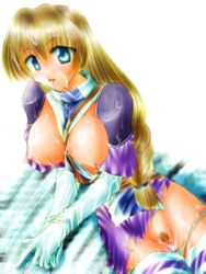 1girls female female_only human milf solo sophitia_alexandra soul_calibur soushin_souma tagme