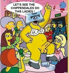 chief_wiggum cosmic female homer_simpson human male patty_bouvier selma_bouvier the_simpsons