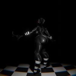 big_butt big_lips blender_(software) five_nights_at_freddy's five_nights_at_freddy's_2 fnaf hooker hookernette marionette_(fnaf) sex_toy sexysally solo