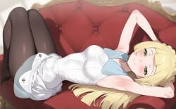 ai_generated kenken28937178 lillie_(pokemon) pantyhose pokemon