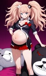 ai_generated danganronpa enoshima_junko junko_enoshima pregnant