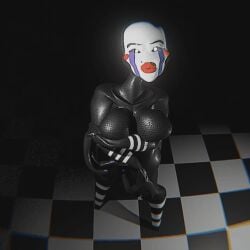 3d_animation animated big_butt big_lips blender_(software) five_nights_at_freddy's five_nights_at_freddy's_2 fnaf gif marionette_(fnaf) sexysally solo