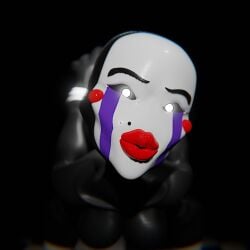 big_butt big_lips blender_(software) five_nights_at_freddy's five_nights_at_freddy's_2 fnaf hooker hookernette marionette_(fnaf) sex_toy sexysally solo