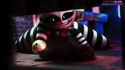 1boys 1girls 3d animated ass big_breasts big_butt breasts cum female five_nights_at_freddy's male marionette_(fnaf) puppet_(fnaf) sex sound super_elon tagme video