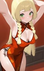 ai_generated highres kenken28937178 lillie_(pokemon) pokemon