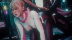 16:9 1boy 1girls 3d 3d_animation animated blender_(software) blender_cycles blonde_hair blue_eyes bouquetman breasts dead_or_alive doggy_style extremely_large_filesize female female/male female_penetrated gwen_stacy_(cosplay) h264_(codec) hair_pull has_audio high_resolution human human_female human_male human_only interracial koei_tecmo large_filesize long_hair longer_than_10_seconds male male/female male_penetrating male_penetrating_female male_pov marie_rose marvel mp4 muscle muscular_male open_mouth penetration pov pov_male sex shorter_than_30_seconds sound spider-gwen_(cosplay) straight straight_sex tagme taken_from_behind tied_hair twintails venom_(marvel) video