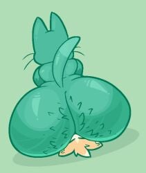 2boys ass big_ass cat_ears cat_tail facesitting sitting_on_face