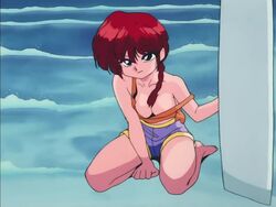 3girls animated animated_gif bouncing_breasts breasts canon_genderswap clothing genderswap_(mtf) groping longer_than_30_seconds longer_than_one_minute no_sound official_animation outdoors public_topless ranma-chan ranma_1/2 ranma_saotome red_hair rule_63 shampoo_(ranma_1/2) short_hair shorter_than_one_minute topless topless_female uncensored_breasts video