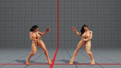 3d 3d_animation animated areolae ass athletic athletic_female big_breasts breasts bubble_butt capcom female female_focus female_only jiggle jiggling_ass jiggling_breasts khaledantar666 large_breasts laura_matsuda mod muscle_tone navel nipples pussy street_fighter street_fighter_v tagme toned toned_female vagina video
