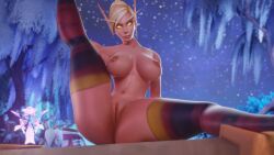 blood elf from blizzard entertainment by morilymory
