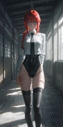ai_generated chainsaw_man makima_(chainsaw_man) slap tagme