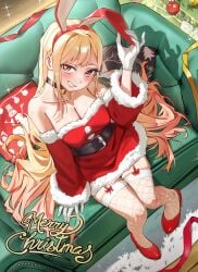 kitagawa marin from christmas by waligner