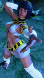3d areolae athletic athletic_female bob_cut brown_body brown_skin busty egyptian egyptian_female female female_focus female_only hourglass_figure menat_(street_fighter) nipples nudity repinscourge revealing_clothes see-through see-through_clothing short_hair skimpy skimpy_clothes street_fighter street_fighter_v tagme wide_hips