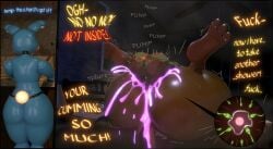 3_toes 3d_(artwork) animatronic anthro anthro_on_anthro anthro_penetrated anthro_penetrating anthro_penetrating_anthro anthro_penetrating_female ass avian balls bed bedroom bedroom_sex big_balls big_butt bird black_clothing black_panties black_underwear bodily_fluids chicken clothed clothing colored_cum cum cum_drip cum_in_vagina cum_inside dialogue digital_media_(artwork) dishes dominant dominant_anthro dominant_male dripping duo english_text excessive_cum excessive_genital_fluids feet female female_penetrated five_nights_at_freddy's five_nights_at_freddy's_2 five_nights_at_freddy's_4 from_front_position fucked_silly furniture galliform gallus_(genus) genital_fluids genitals glowing glowing_cum hi_res huge_balls huge_butt hyper hyper_butt impregnation inside kitchen lagomorph leporid lying lying_on_bed machine male male/female male_dominating_female male_penetrating male_penetrating_anthro male_penetrating_female mammal mating_press messy on_back on_bed orgasm panties penetration penile penile_penetration penis penis_in_vagina phasianid plushtrap_(fnaf) profanity pump purple_cum questionable_consent rabbit rckke robot robot_anthro scottgames scut_tail sex shaking short_tail size_difference smaller_anthro smaller_male sperm_cell splurt submissive submissive_anthro submissive_female tail text toes topless topless_anthro topless_male toy_bonnie_(fnaf) toy_chica_(fnaf) trembling underwear unusual_bodily_fluids unusual_cum unusual_genital_fluids vaginal_penetration vaginal_penetration washing_dishes