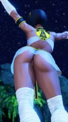 3d areolae athletic athletic_female bob_cut brown_body brown_skin busty egyptian egyptian_female female female_focus female_only hourglass_figure menat_(street_fighter) nipples nudity repinscourge revealing_clothes see-through see-through_clothing short_hair skimpy skimpy_clothes street_fighter street_fighter_v tagme wide_hips