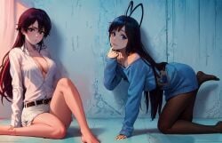 anime bambietta_basterbine bleach bleach:_the_thousand-year_blood_war fanart female_only giselle_gewelle seductive_pose