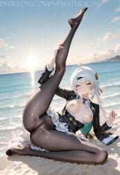 ai_generated ass dildo hi_res newstudioai thighhighs tights wet yixuan_(trails_of_ink)_(zenless_zone_zero) yixuan_(zenless_zone_zero) zenless_zone_zero zzz