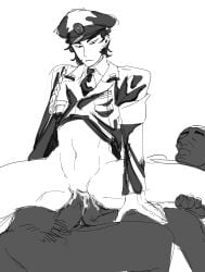 1cuntboy 2boys anal_sex anal_sex bored cuntboy cuntboy/male cuntboy_penetrated double_penetration expressionless expressionless_sex police_hat police_officer police_uniform policeman potatostuff vaginal_penetration vaginal_sex